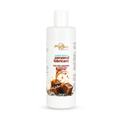 Preparat intymny i do masażu 2w1 Salted Caramel 300 ml - 1