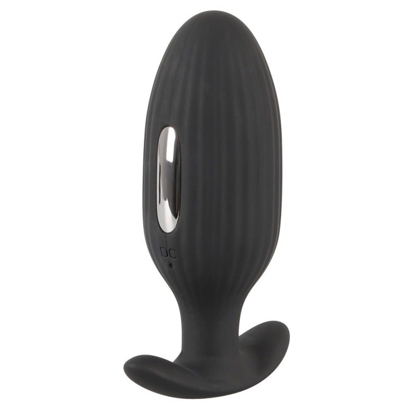 Korek analny E-Stim z elektrostymulacją i wibracją, długość 9,2 cm, średnica 3,5 cm - 2