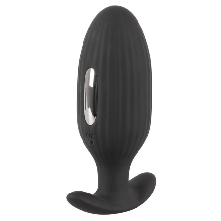 Korek analny E-Stim z elektrostymulacją i wibracją, długość 9,2 cm, średnica 3,5 cm - 2