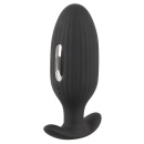 Korek analny E-Stim z elektrostymulacją i wibracją, długość 9,2 cm, średnica 3,5 cm - 2