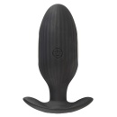 Korek analny E-Stim z elektrostymulacją i wibracją, długość 9,2 cm, średnica 3,5 cm - 3