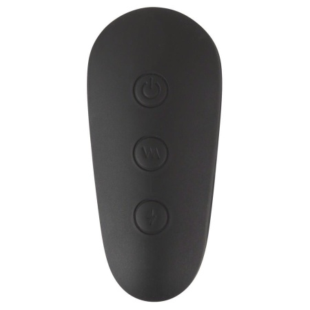 Korek analny E-Stim z elektrostymulacją i wibracją, długość 9,2 cm, średnica 3,5 cm - 6