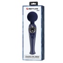Skyler Blue - Masażer różdżkowy z elastyczną szyjką, głowicą 5,08 cm i wyświetlaczem LCD - 12