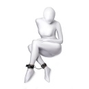 Anonymo handcuffs, PU leather, print, 27 cm - 1