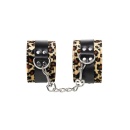 Anonymo handcuffs, PU leather, print, 27 cm - 4