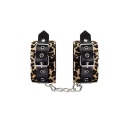 Anonymo handcuffs, PU leather, print, 27 cm - 5