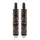 Anonymo handcuffs, PU leather, print, 27 cm - 6