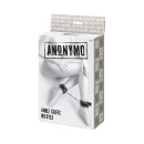 Anonymo handcuffs, PU leather, print, 27 cm - 9
