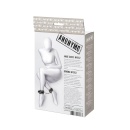 Anonymo handcuffs, PU leather, print, 27 cm - 10