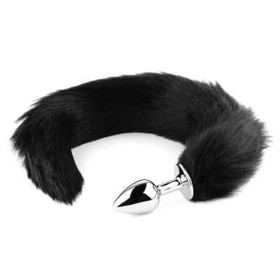 Plug-Fox TAIL- Black XL - 1