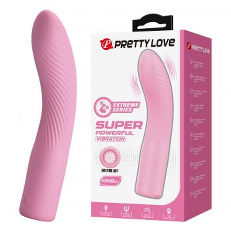 Wibrator Kissell z 10 trybami wibracji, ergonomiczny, długość 16,1 cm - 1