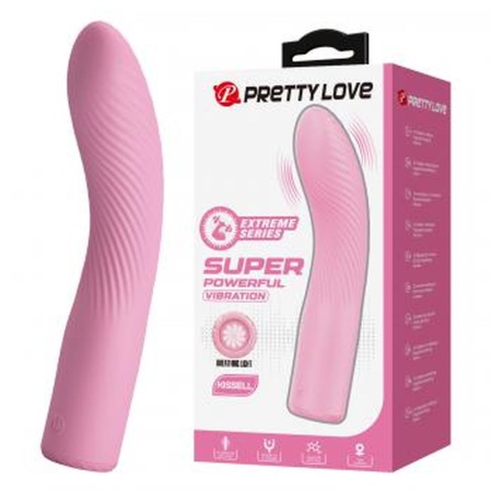 Wibrator Kissell z 10 trybami wibracji, ergonomiczny, długość 16,1 cm - 1