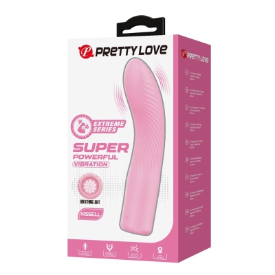 Wibrator Kissell z 10 trybami wibracji, ergonomiczny, długość 16,1 cm - 1 2