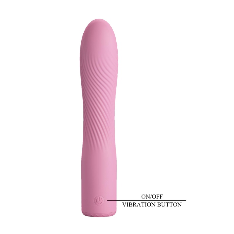 Wibrator Kissell z 10 trybami wibracji, ergonomiczny, długość 16,1 cm - 8