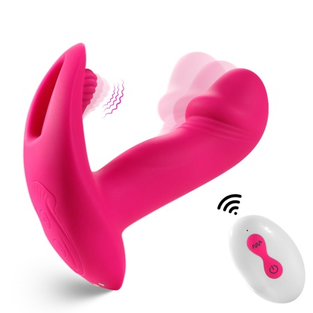 Flicking wearable vibrator - 1