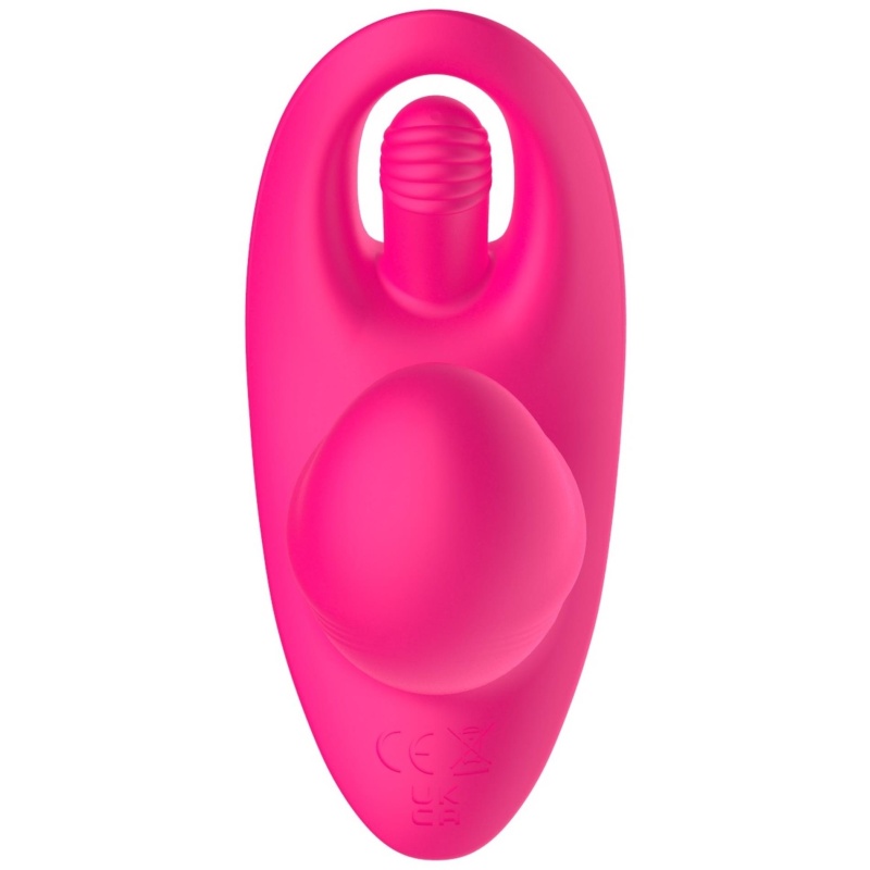 Wibrator Flicking Wearable: mechanizm finger wiggle, 10 trybów wibracji, silikon medyczny i pilot zdalnego sterowania - 4