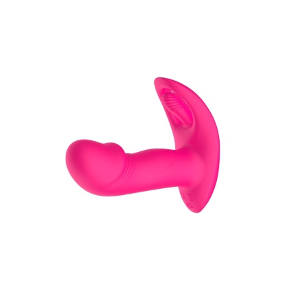 Wibrator Flicking Wearable: mechanizm finger wiggle, 10 trybów wibracji, silikon medyczny i pilot zdalnego sterowania - 5