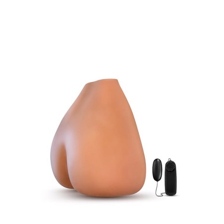 Masturbator realistyczny X5 MEN RITA MOCHA - dwukanałowy z wibratorem, długość 34,2 cm - 5