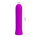 Wibrator kulkowy Blanche Purple - silikon medyczny, 12 funkcji wibracji z pamięcią ustawień - 6