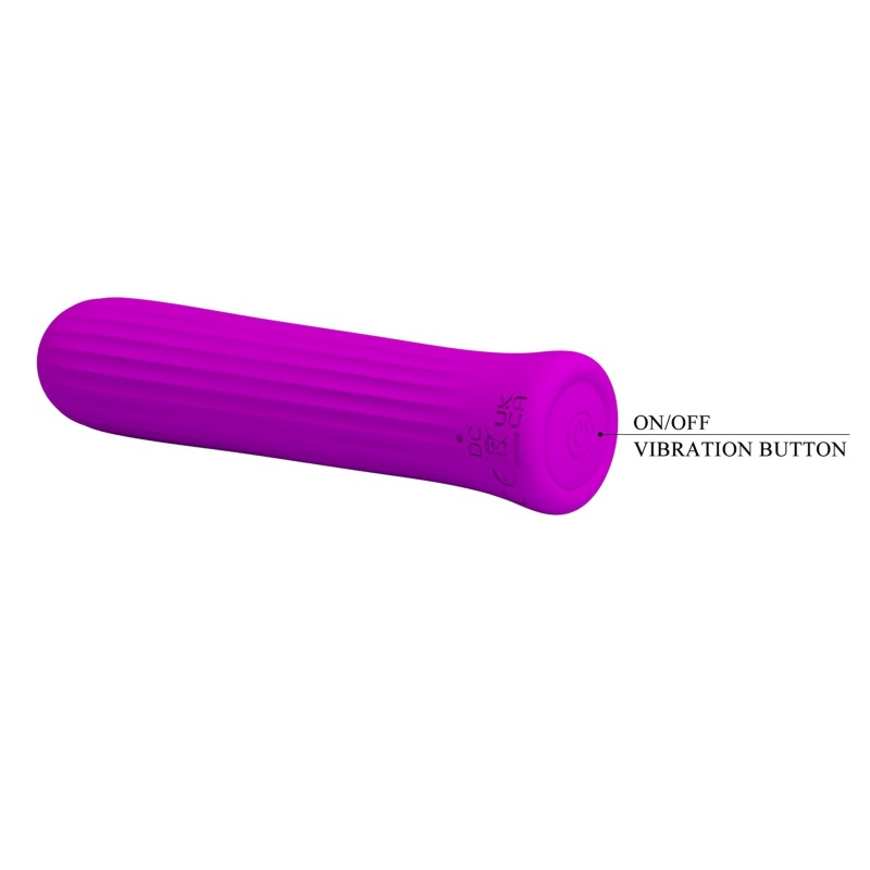 Wibrator kulkowy Blanche Purple - silikon medyczny, 12 funkcji wibracji z pamięcią ustawień - 7