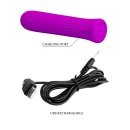 Wibrator kulkowy Blanche Purple - silikon medyczny, 12 funkcji wibracji z pamięcią ustawień - 8