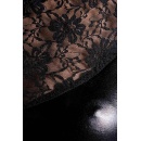Wetlook black dress LULU - black S - 4