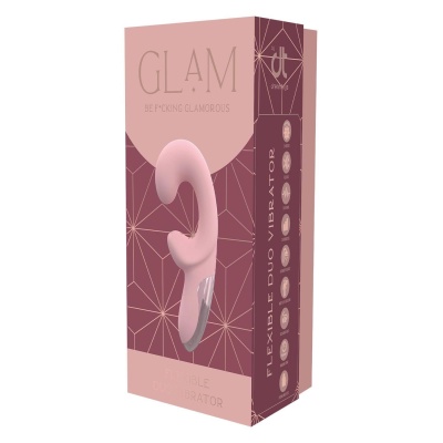GLAM FLEXIBLE DUO VIBRATOR - 1