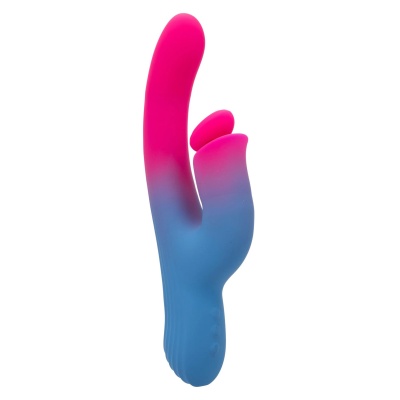 Wibrator typu rabbit Elation Thrusting Dual Stimulator z ruchem pchającym i wibracjami, długość 24,25 cm - 1