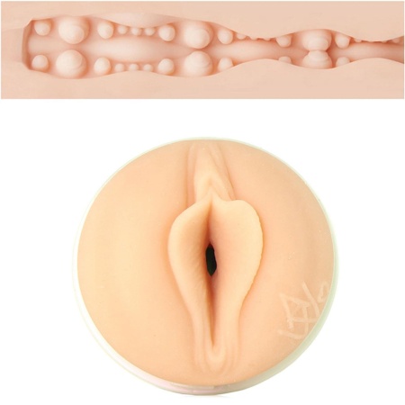 Angela White Indulge - anatomiczny rękaw SuperSkin o długości całkowitej 25 cm, użytkowej 20 cm i średnicy zewnętrznej 9 cm - 5