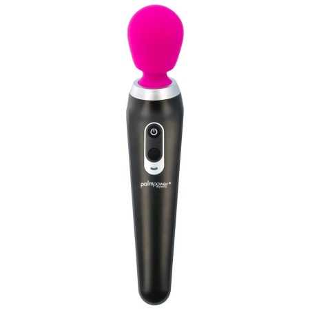 Palm Power Extreme Pink – Różdżka do masażu z elastyczną główką i 7 trybami wibracji, 26,5 cm - 3