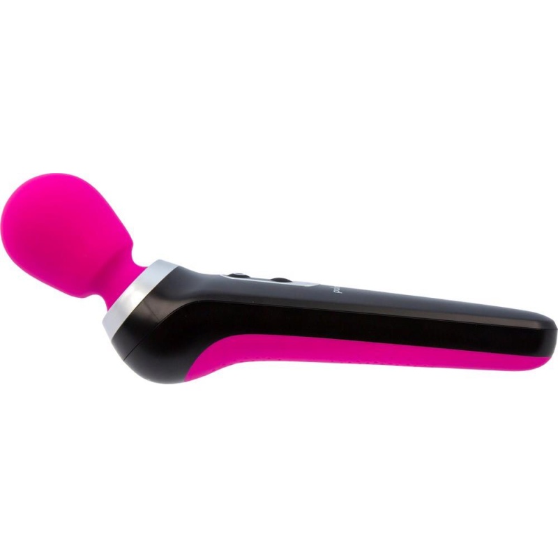Palm Power Extreme Pink – Różdżka do masażu z elastyczną główką i 7 trybami wibracji, 26,5 cm - 7