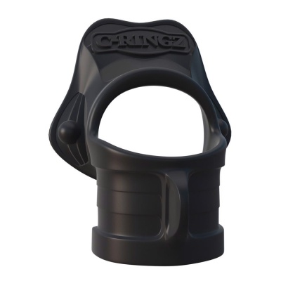 Pierścień na penisa i jądra Rock Hard Ring & Ball Stretcher – podwójny, elastyczny silikon, ø 3,8 cm / 3,3 cm - 1 2
