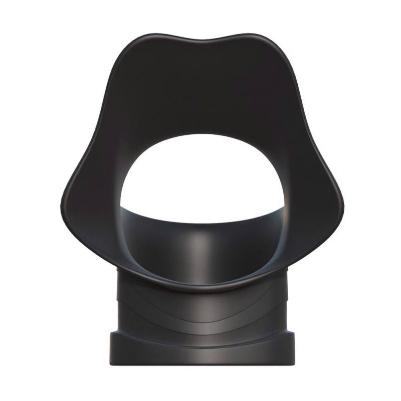Pierścień na penisa i jądra Rock Hard Ring & Ball Stretcher – podwójny, elastyczny silikon, ø 3,8 cm / 3,3 cm - 3