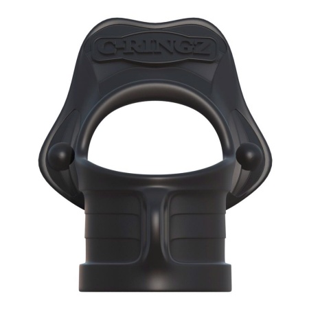 Pierścień na penisa i jądra Rock Hard Ring & Ball Stretcher – podwójny, elastyczny silikon, ø 3,8 cm / 3,3 cm - 6