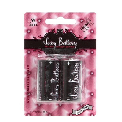SEXY BATTERY ALKALINE 2PC. BLISTER C - 1