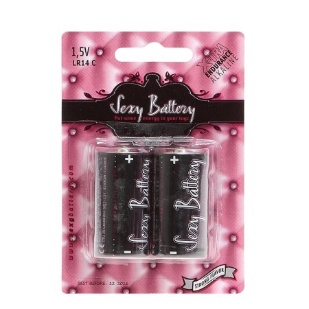 SEXY BATTERY ALKALINE 2PC. BLISTER C - 1