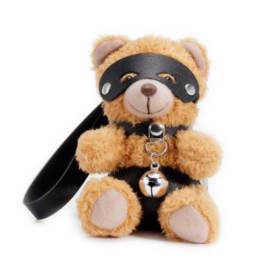 Brelok pluszowy miś Crushito Bell Bear z dzwoneczkiem (ok. 12 cm) - 1