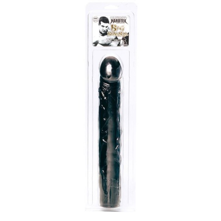 Korek analny Big Bonanza 13 Black z materiału Hardtex, długość 13 cm, gładka powierzchnia - 1