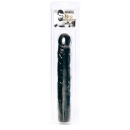 Korek analny Big Bonanza 13 Black z materiału Hardtex, długość 13 cm, gładka powierzchnia - 1