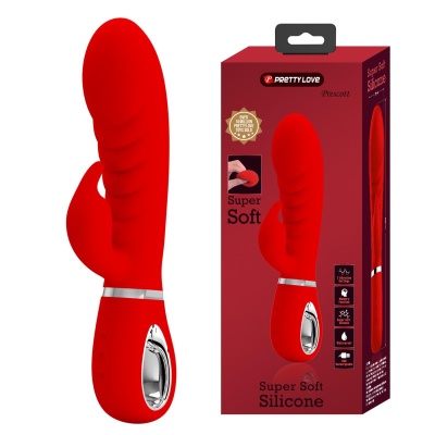 Wibrator króliczy Prescott z 7 trybami wibracji i długością 20 cm - 1