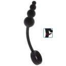 Korek analny z pierścieniem erekcyjnym Anal Snake Plug & Penis Ring – silikon, 22 cm - 1