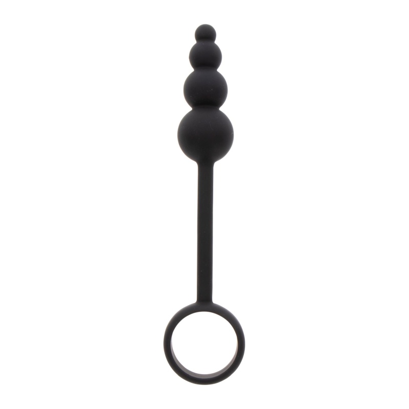 Korek analny z pierścieniem erekcyjnym Anal Snake Plug & Penis Ring – silikon, 22 cm - 3