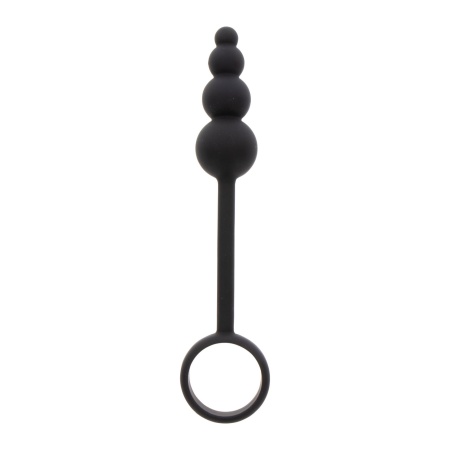 Korek analny z pierścieniem erekcyjnym Anal Snake Plug & Penis Ring – silikon, 22 cm - 3