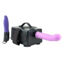 Maszyna seksualna FFS Portable – przenośna z 2 dildami i wibratorem, 75–183 pchnięcia/min, 43 x 21,6 x 21,6 cm - 3