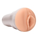Masturbator Angel Youngs Sweetness - realistyczna wagina z teksturą Sweetness, regulowane podciśnienie, wodoodporny wkład, 25 cm - 3