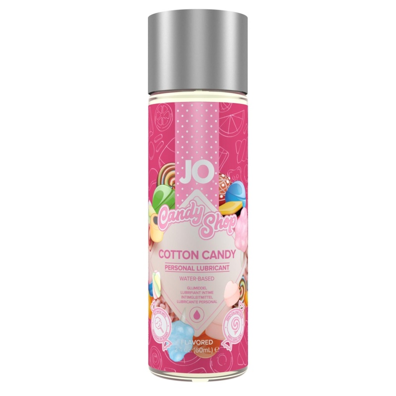 Lubrykant na bazie wody Candy Shop H2O Cotton Candy 60 ml - 1