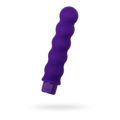 Wibrator A-Toys Multi-Speed - wielobiegowy, silikonowy, fioletowy, 17 cm - 1 2