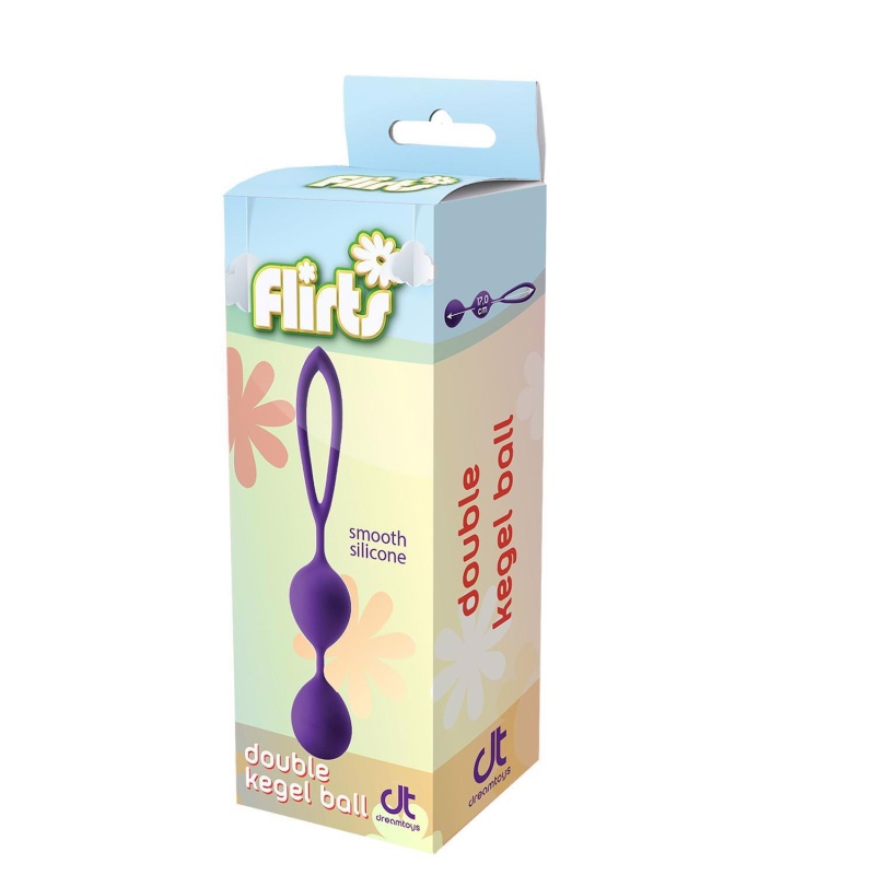 FLIRTS KEGEL BALLS PURPLE - 1