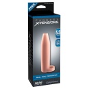 Nakładka na penisa FX Real Feel Enhancer Light z pierścieniem na jądra, 14 cm - 1
