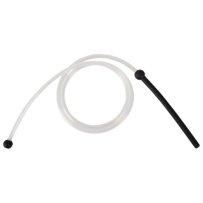 Otwarty dilator cewki moczowej Piss To Mouth z rurką 75 cm i ustnikiem, średnica 0,7 cm, długość całkowita 88 cm - 1 2